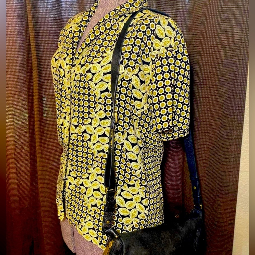 Korean Guess Marciano blouse with vintage style print